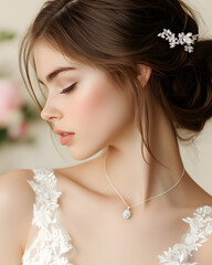 The beauty of diamonds and their luxury suit the beautiful scenery. For couples or ladies, look good and stylish. and space for writing text