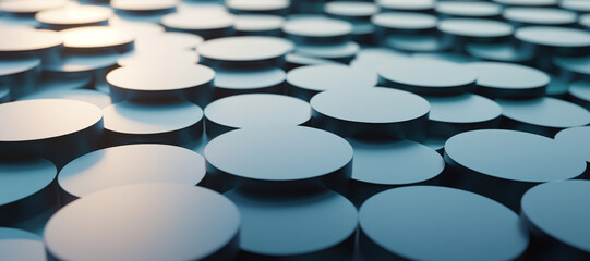 Fototapeta premium circle stack background, round