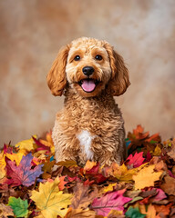 Whimsical and Playful Dog, Featuring Dynamic Compositions, Cheerful Themes, and Versatile Layouts for Text Placement