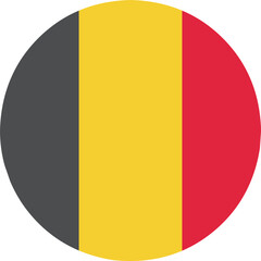 Circular Belgium Map