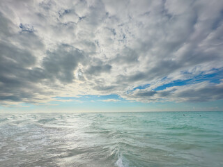 Obraz premium Horizonte nublado