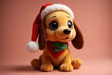 Christmas Plush Dog Toy
