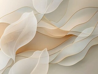 Creating a Modern Luxurious Background with Overlapping Textures Interior Design Digital Art Minimalist Style Abstract Concept for SEO Impact