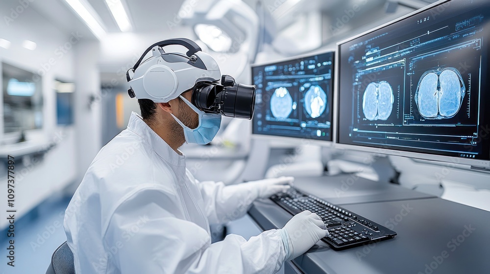 Poster a biomedical engineer is testing a high-precision robotic surgery system in a simulated operating ro