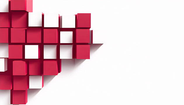 Abstract geometric square background design, perfect for banners, leaflets, product releases, and creative layouts with ample copy space for text	
