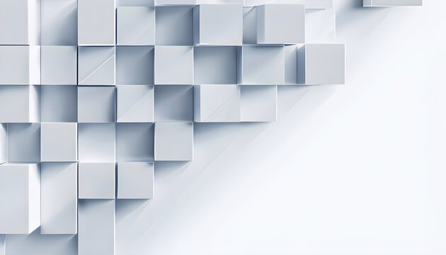 Abstract geometric square background design, perfect for banners, leaflets, product releases, and creative layouts with ample copy space for text	
