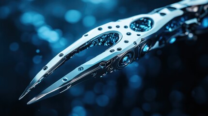 A team of bioengineers is designing an intelligent surgical tool that can be controlled by an AI system to increase the precision of surgery.