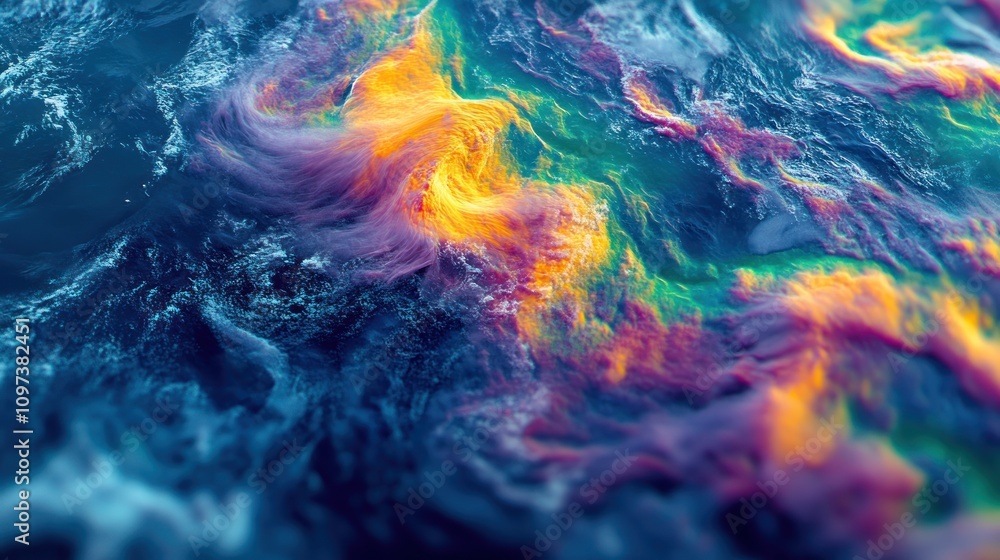 Poster computational scientists are using software to model climate change on the earth's surface.