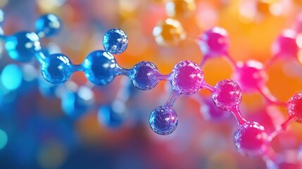 Creating artificial molecular structures at the nanoscale to create new materials, researchers are analyzing them in a lab.