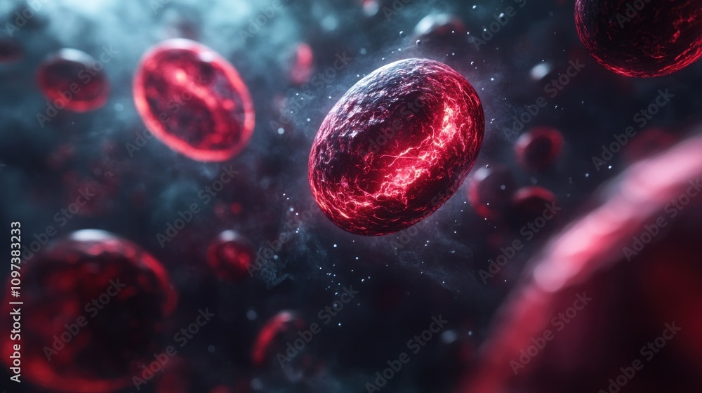 Poster developing nanosensors that can detect chemicals in the blood, scientists are testing their efficacy