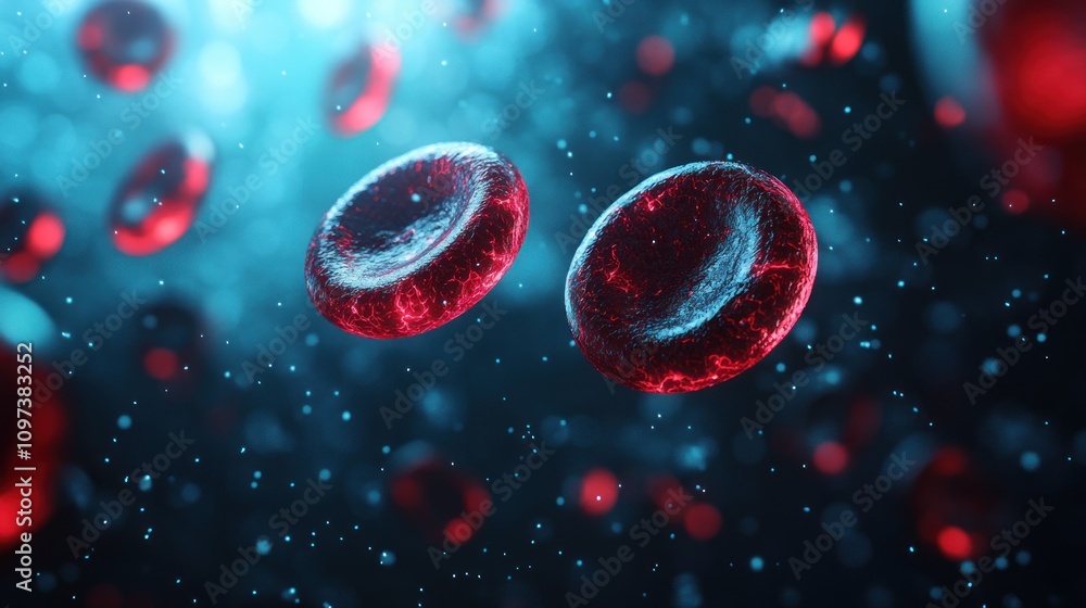 Poster developing nanosensors that can detect chemicals in the blood, scientists are testing their efficacy