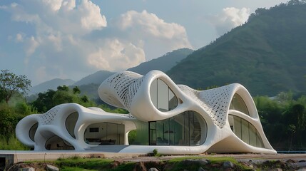 Resilient infrastructure development remote locations showcasing 3D printing and other advanced construction methods