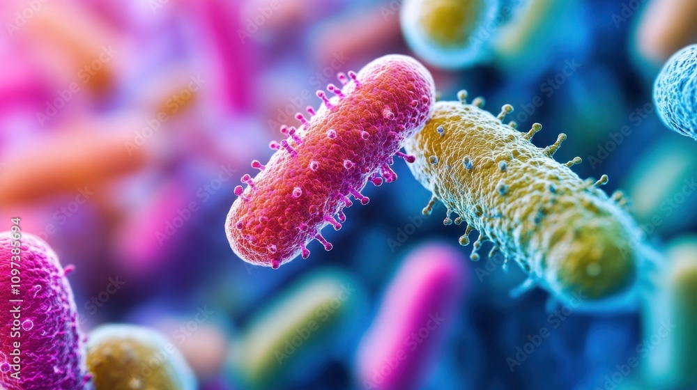 Poster scientists are designing a bioprocess system that can break down industrial waste. using genetically