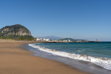 beach and sea