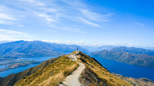 view of Roys Peak, Wanaka, New Zealand