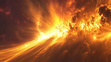 Space researchers analyze data from satellites to study solar storms and their impact on Earth.