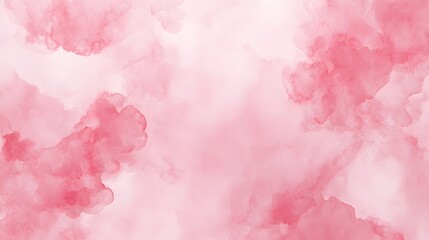 Fototapeta premium Soft pink watercolor texture with a dreamy, abstract quality.