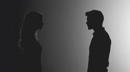 silhouette of a person