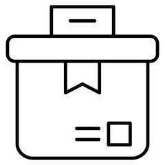 Ballot  Icon Element For Design