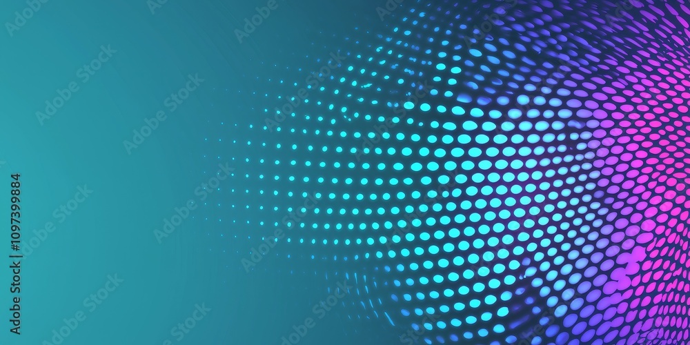 Poster vibrant abstract gradient art with glowing neon hues and dynamic patterns in smooth transitioning fl