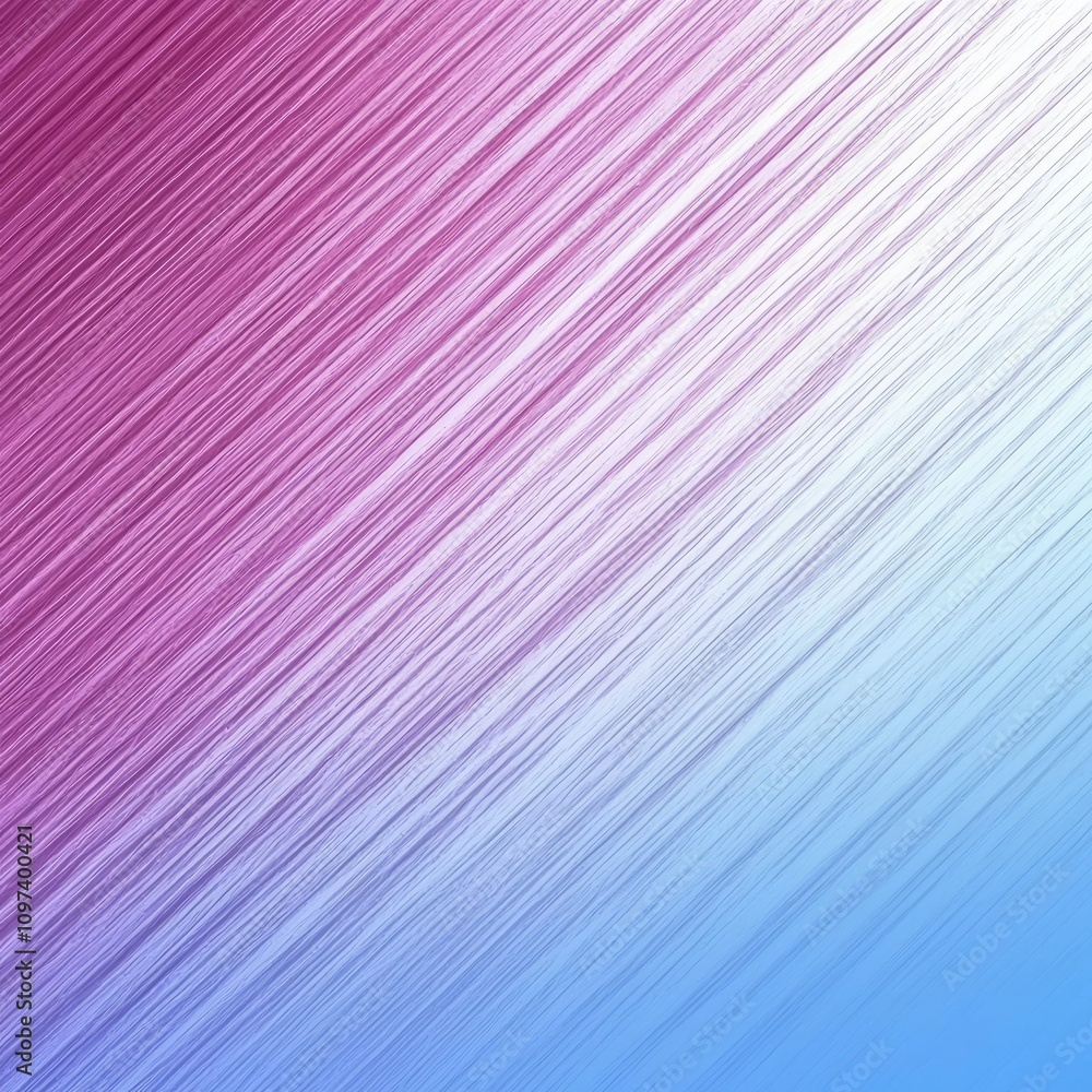 Poster luminous abstract gradient design with soft pink and blue stripes for modern artwork and background 