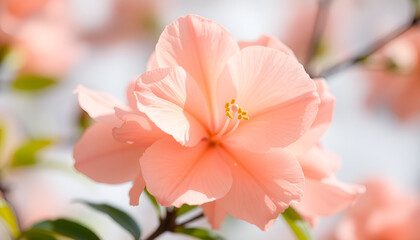 Obraz premium pink blossom in spring
