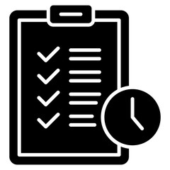 Deadline  Icon Element For Design