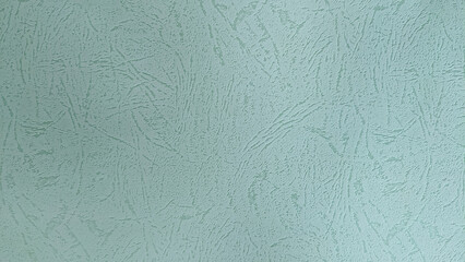 Light teal background with a textured, slightly rough surface, irregular pattern.