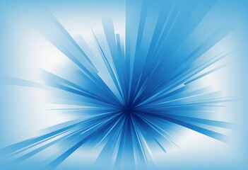 Abstract blue background with smooth lines. 
