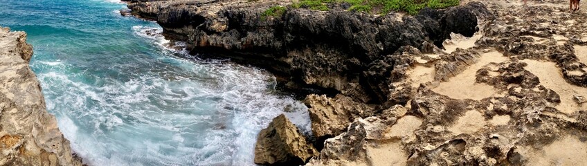 water flowing into the water
