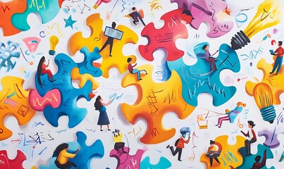 Continuous Learning and Professional Development, a culture of continuous learning and professional development with an image showing employees participating in training programs, design