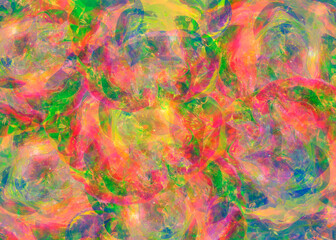 unusual bright fantasy abstract holographic background.