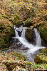 福島県矢祭町　秋の滝川渓谷