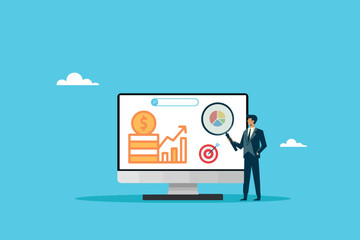 Through the Lens, Magnifying Business Insights on the Computer