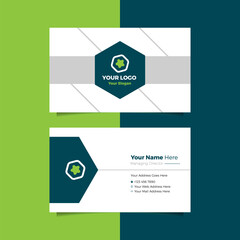 clean and creative business card design