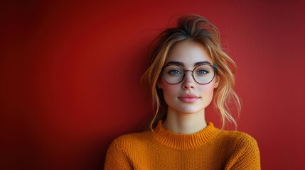 Businessman and Businesswoman, portrait, solid background, thinking, thoughtful, fashion, confident close-up, outdoor, success, corporate