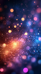 Obraz premium Sparkly bokeh Christmas background