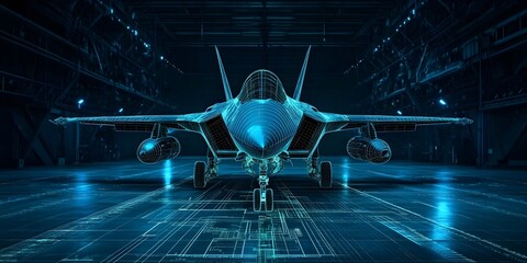 The introduction of digital radar interfaces on military aircraft as part of aviation technology advancements