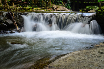 Little Creek in jungle at Doi Saket chiangmai Northern Thailand,South East Asia