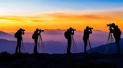 Photographers Capturing Nature