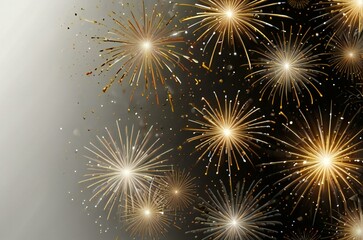 Naklejka premium fireworks