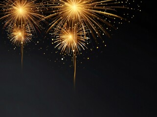Obraz premium fireworks on the night sky
