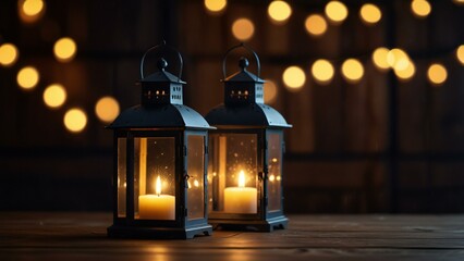 candles in the dark