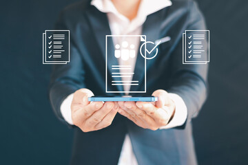 Human resource recruitment, employment, human resource management, and human resource development