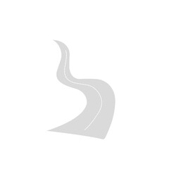 winding road vector
