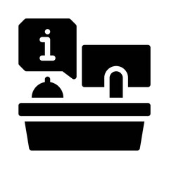 information glyph icon