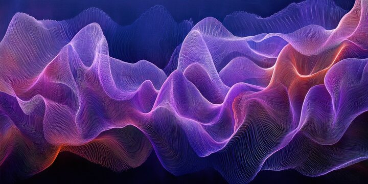 Tidal waves Whispering lavender A visualization of so
