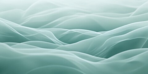 oscillations Soft teal A visualization of sou