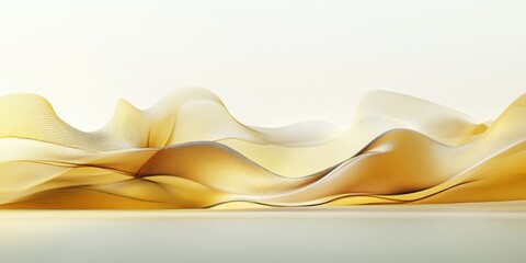 motion waves Soft yellowish tones A visualiz