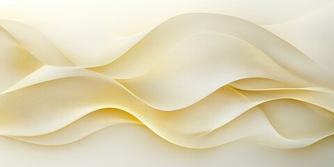 Obraz premium waveforms Soft yellowish tones A visualizati